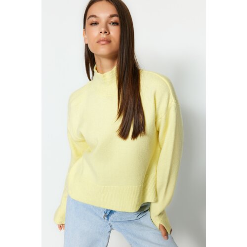 Trendyol Sweater - Yellow - Regular fit Slike
