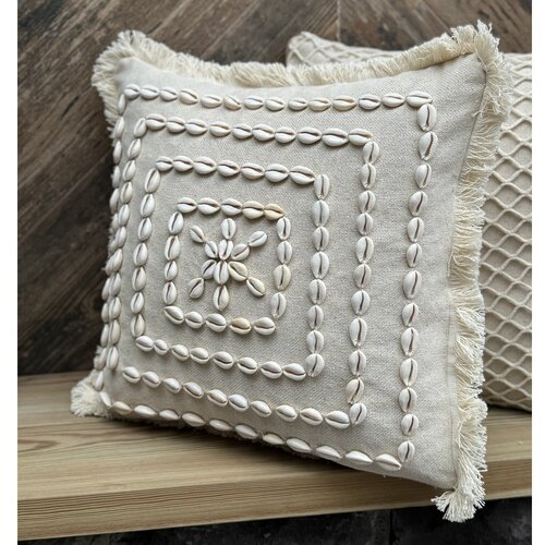 Mioli Decor Bombažna prevleka za blazino 43x43 cm Seashells – Cene
