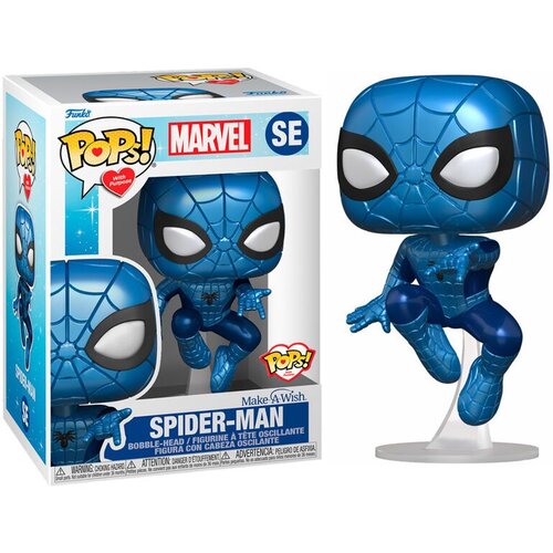 Funko POP figure Marvel Make a Wish Spiderman Metallic Slike