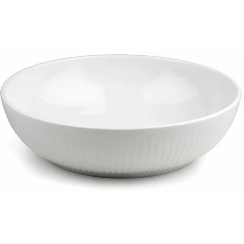 Kähler Design Bijela porculanska zdjela za salatu Hammershoi, ⌀ 30 cm