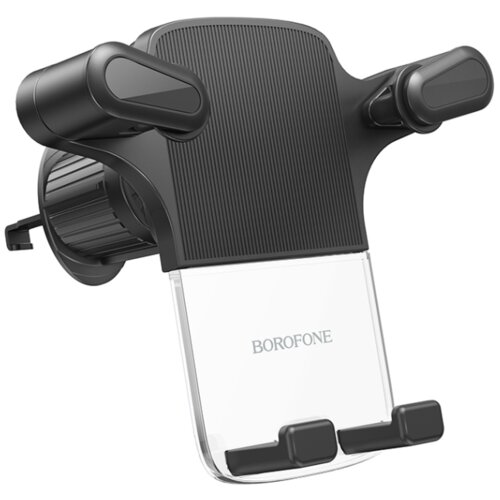  Univerzalni auto držač nosač za mobitel BOROFONE BH86 Crystal ice car air outlet black OUTLET Cijene