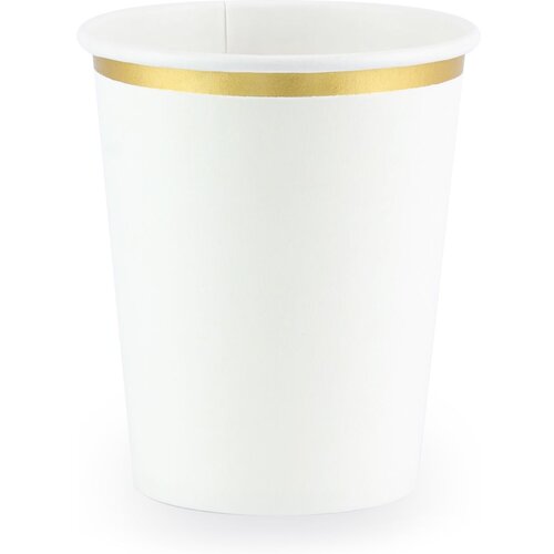 PARTY DECO lončki, beli, 260 ml Cene