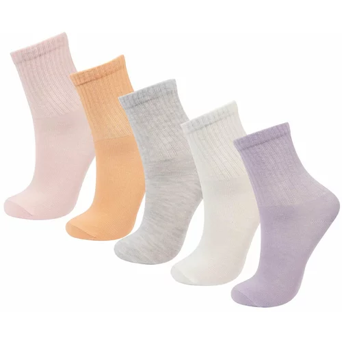 Defacto Girl 5 Piece Cotton Long Socks