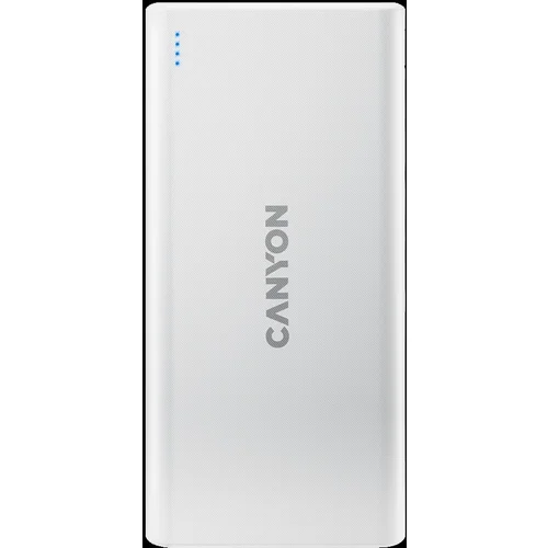 Canyon PowerBank PB-106 10000mAh Li-poly battery Input 5V/2A Output 5V/2.1AMax USB cable length 0.3m