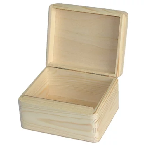  kutija sa poklopcem 16.2x13.2x9.5 cm (drveni proizvodi za)