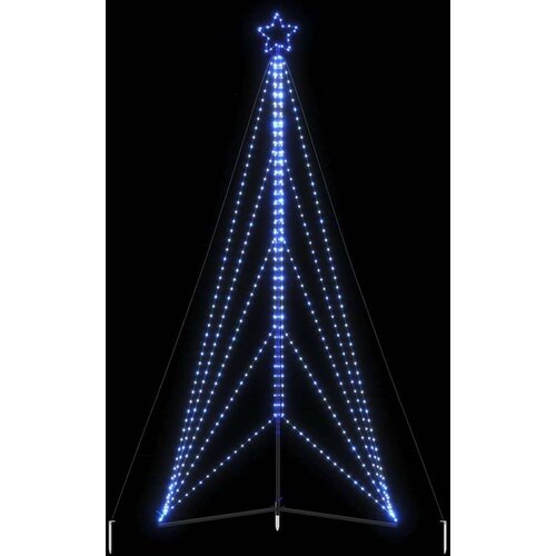  LED božično drevo 615 LED modra 404,5 cm, (22156941) Cene