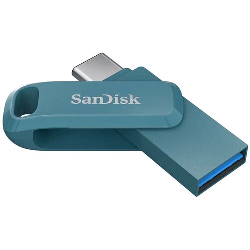 San Disk USB ključ Ultra Dual GO, 128 GB, moder Cene