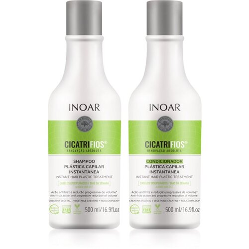 INOAR CicatriFios set za po&amp;scaron;kodovane in krhke lase 2x500 ml Slike