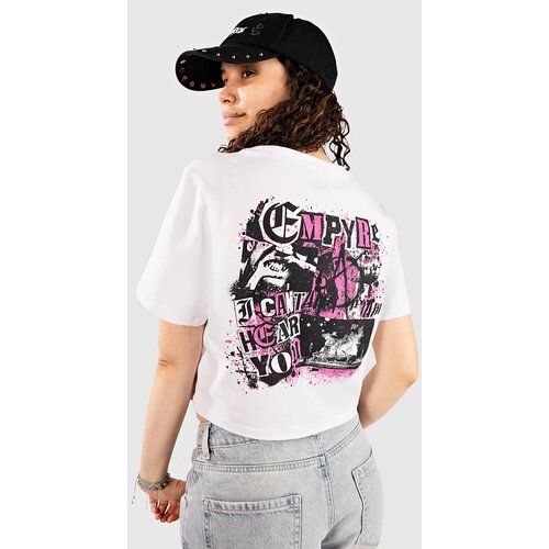 Empyre Pink Riot Boxy T-shirt white Slike
