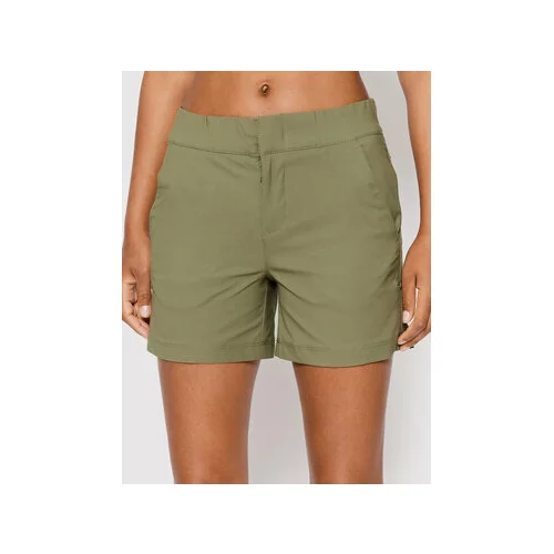 Columbia Kratke hlače iz tkanine Firwood Camp™ II 1885313 Zelena Regular Fit