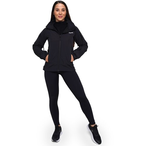 GymBeam women&amp;lsquo;s softshell jacket black Slike