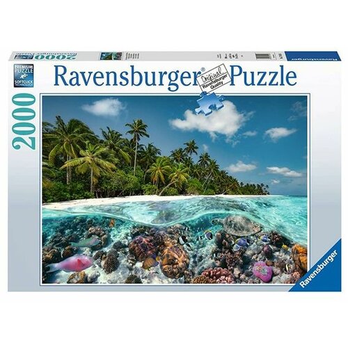 Ravensburger puzzle – Ronjenje na Maldivima - 2000 delova Slike