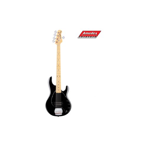  GITARA BAS MUSICMAN STERLING STINGRAY RAY5 BLACK Slike