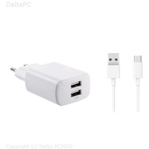 XO L109 Dual USB 2.4A Charger + Type-C cable Cijene
