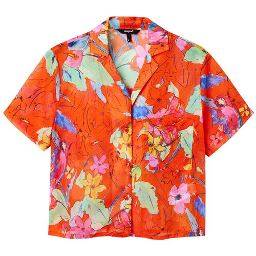 Desigual Bluza &amp;#039;Laos&amp;#039; modra / meta / svetlo roza / oranžno rdeča Slike