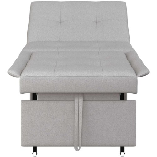  Krevet-sofa na razvlačenje Sivi 194 x 50 x 82 cm tkanina Slike