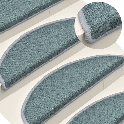 vidaXL Preproge za stopnice 15 kosov modre 56x17x3 cm Cene