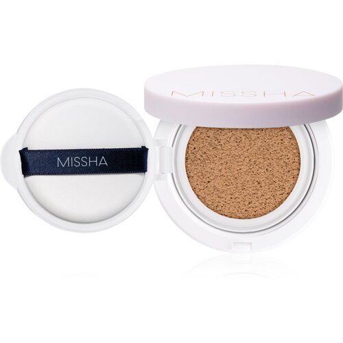 MISSHA Magic Cushion Cover Lasting dugotrajni puder u spužvici SPF 50+ nijansa #23 Natural Medium Beige 15 g Slike