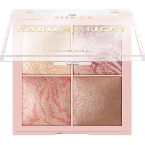 Essence Radiant Light paleta osvetljevalcev in rdečil odtenek Glow Icon 11 g Slike