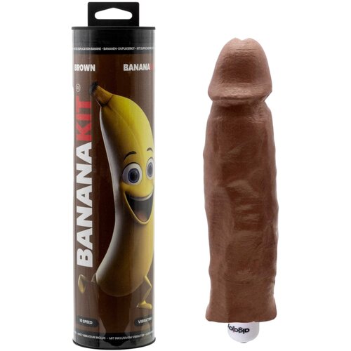 Bananakit set za izradu odljeva penisa s vibratorom (smeđi) Cijene