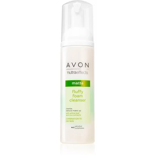 Avon Nutra Effects Matte pjena za čišćenje za mješovitu i masnu kožu 150 ml