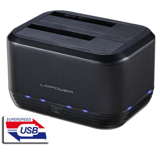 Docking Station LC-Power LC-DOCK-U3-III HDD station Cene