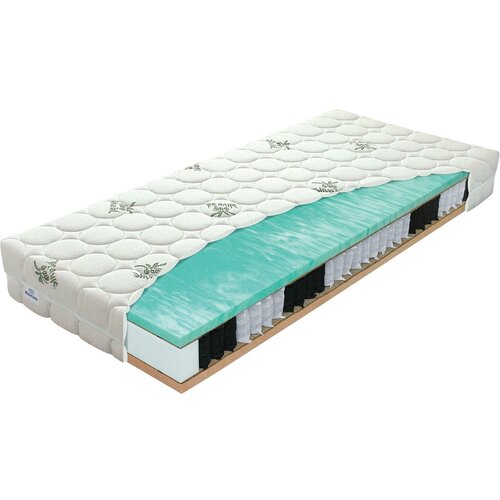 Materasso Trda/srednje trda vzmetena obojestranska vzmetnica 80x200 cm Prim&amp;aacute;tor Biogreen &amp;ndash; Slike