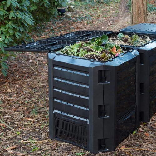 Nature kanta za kompost crna 1200 L 6071483 Slike