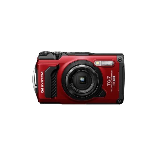 OM SYSTEM TG-7 red digitalni fotoaparat 12 Megapiksela crvena otporan na udarce, vodootporno, 4K-video Slike