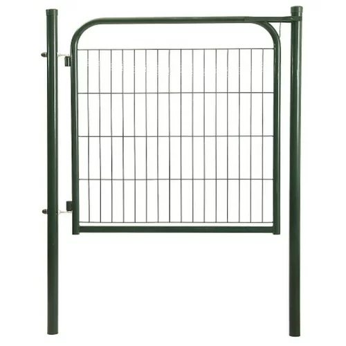 Economic vrata za ogradu (100 x 120 cm, Zelene boje, Metal)