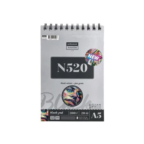 Professional master n black blok za crtanje sa spiralom - odaberite format n520 - 200g - 20 lista a5 ( 617124 ) Cene