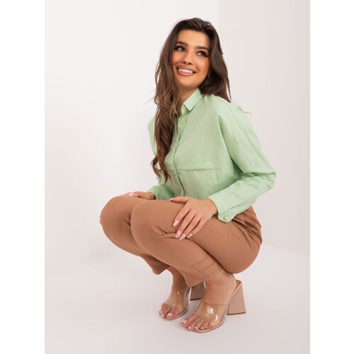 BY POMMES LIFE Shirt-BP-KS-1019.73-Pistachio Slike