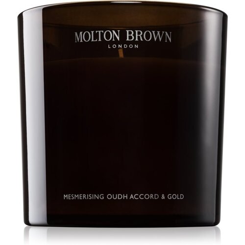 Molton Brown Mesmerising Oudh Accord & Gold Candle dišeča sveča 600 g Cene