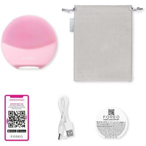 Foreo LUNA&amp;trade;4 Mini aparat za či&amp;scaron;čenje obraza Pearl Pink Slike