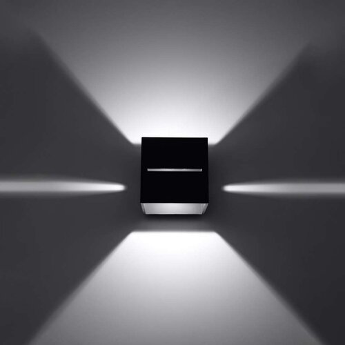  Sollux SL.0204 - Zidna svetiljka LOBO 1xG9/40W/230V crna Slike