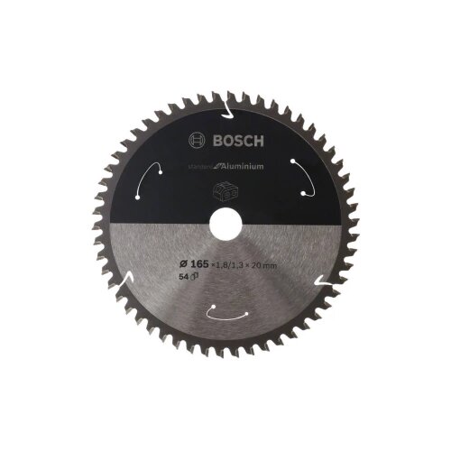 Bosch Standard for Aluminium list kružne testere za akumulatorske testere 165x1,8x30 T54 Slike