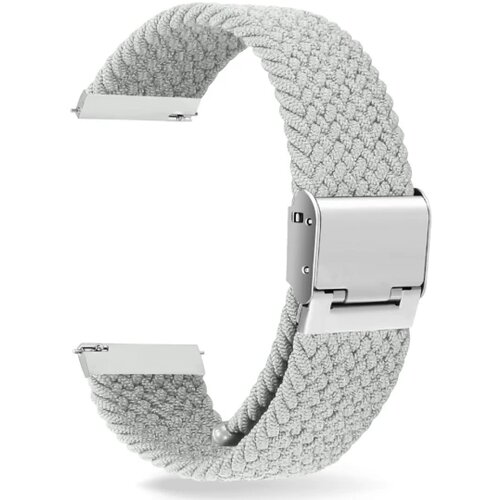  Braided Nylon 22mm narukvica - White Cijene
