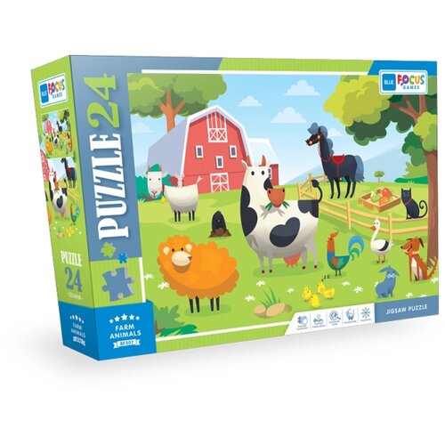 Puzzle 24 PCS FARM ANIMALS BF307 108/23074 Slike