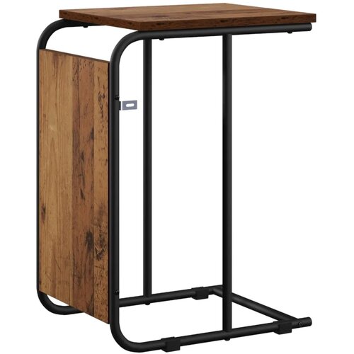 Bocni stol Staro drvo 40 x 31 x 55 cm Konstruirano drvo - Staro drvo Slike