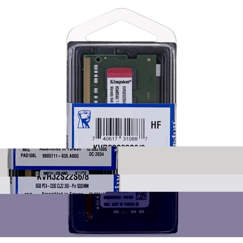 Kingston 8GB 3200MHz DDR4 SOSODIMM Slike