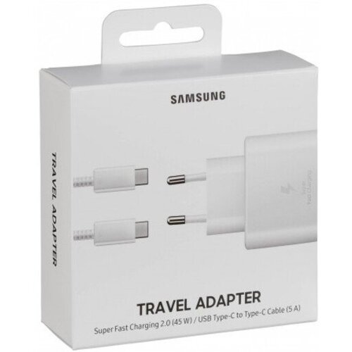 Samsung hitri polnilec TIP-C v TIP-C 45 W bela Cene