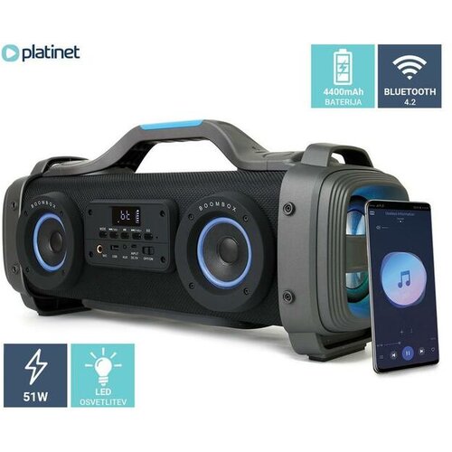 Platinet Zvučnik bluetooth Platinet PMG78B boombox BT Slike