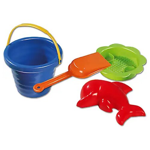 Mađarski proizvođač 4-delni komplet za pesek z valovitim vedrom - D-Toys Cene