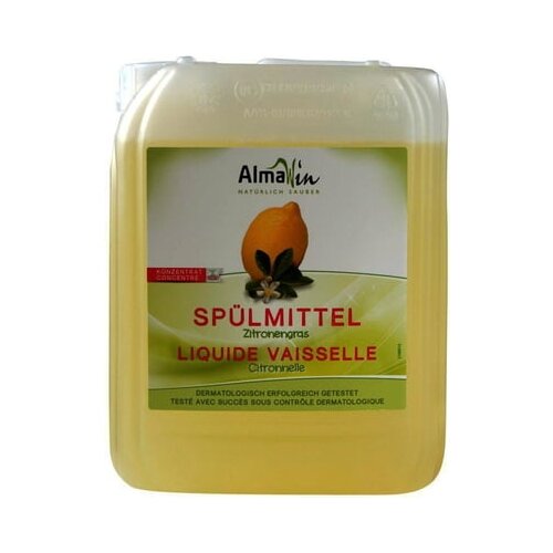 AlmaWin Detergent za pomivanje z limonino travo - 5 l Slike