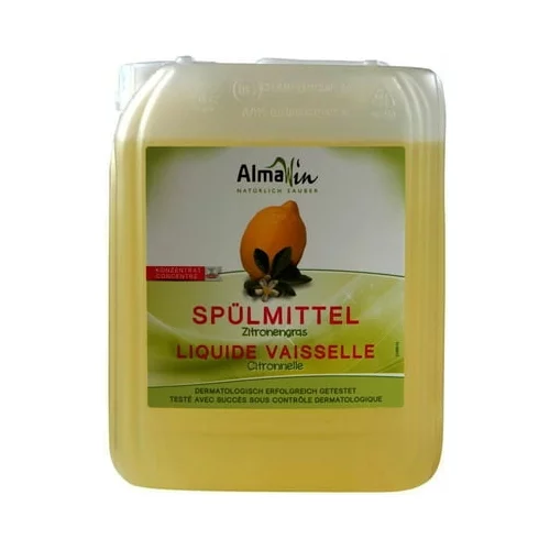 AlmaWin Detergent za pomivanje z limonino travo - 5 l