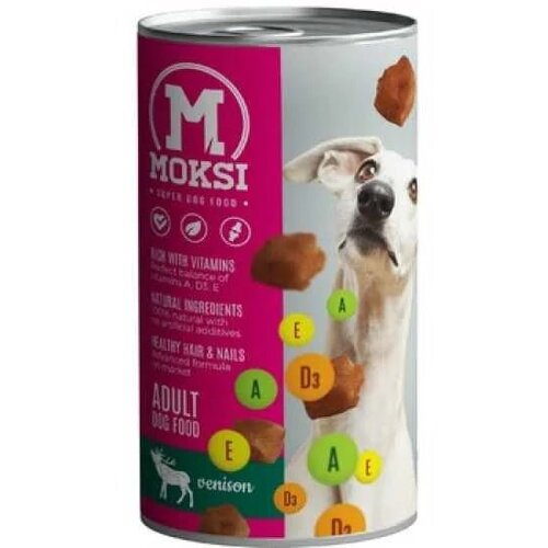 Moksi konzerva za pse 415gr Slike