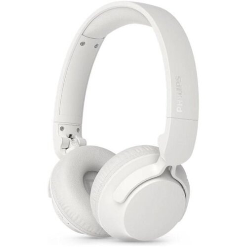 Philips TAH4500WT BT slusaliceBlokiranje buke; do70h bater;BT povezivanje 2 uredjaja; boja bijela Slike