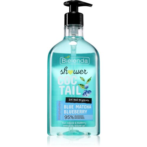 Bielenda Shower Coctail Blue Matcha + Blueberry poživitveni gel za prhanje z antioksidacijskim učinkom 400 ml Cene