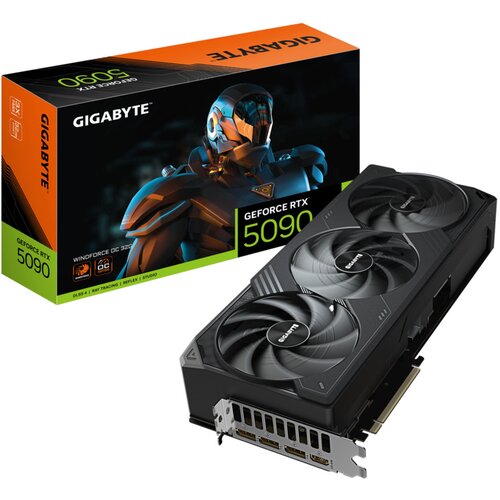 Gigabyte 5090 Windforce OC 32G32GB GDDR7, 512-bit3x DP, 1xHDMI Slike