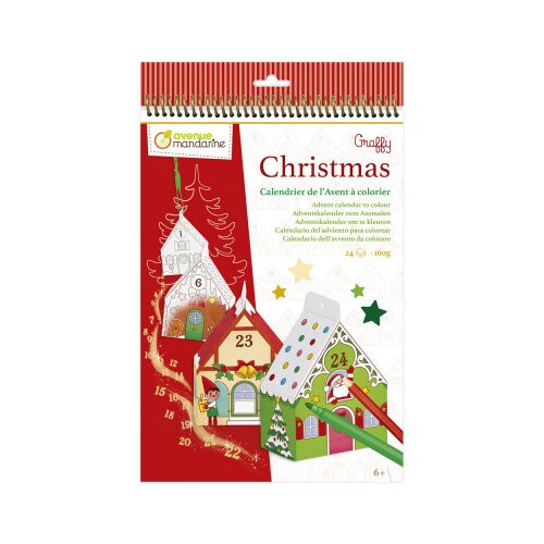 Avenue Mandarine Adventní kalendář k vymalování Cene